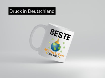 Welt Beste Arzthelferin | Fachangestellte Medizin lustig Humor Geschenkidee