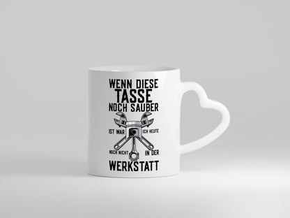 Werkstatt | KFZ Mechaniker Auto Werkzeug Zahnrad lustiger Spruch Geschenk Humor