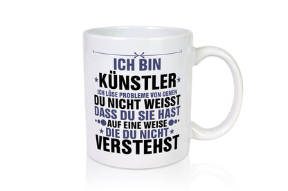 Löse Probleme: Künstler | Kunst v2 lustiger Spruch Geschenk Humor Geschenkidee