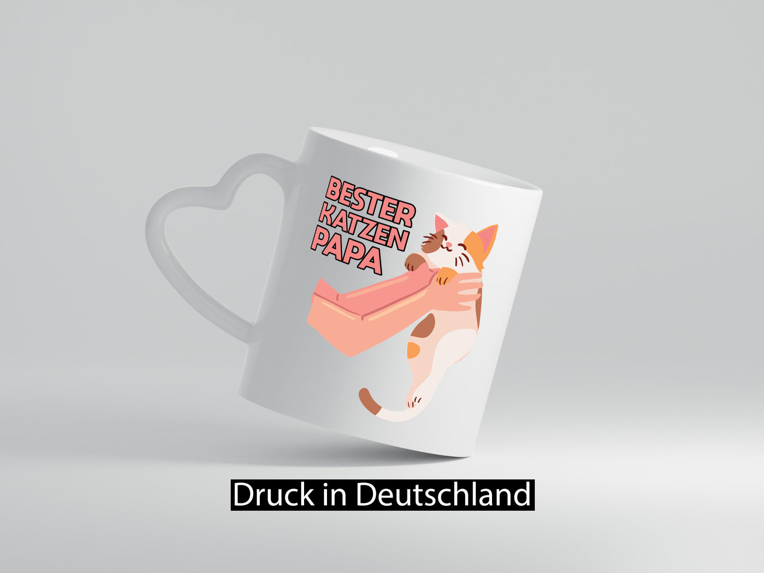 Bester Katzenpapa | Katze Gabel Geschenk Tierliebhaber Humor lustiger Spruch