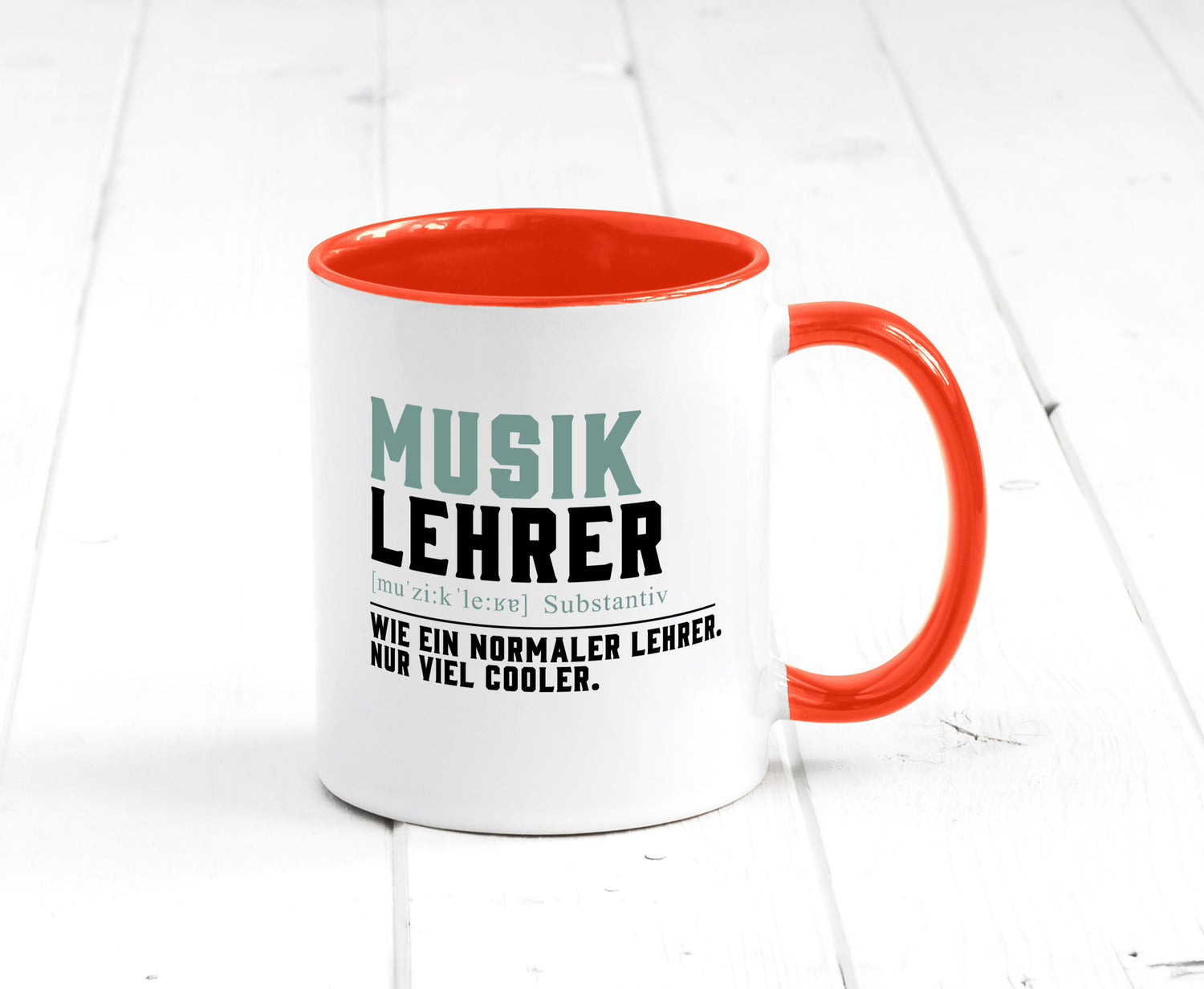 Musiklehrer | Lehrer Unterricht Lieblingslehrer Geschenkidee Humor Tasse