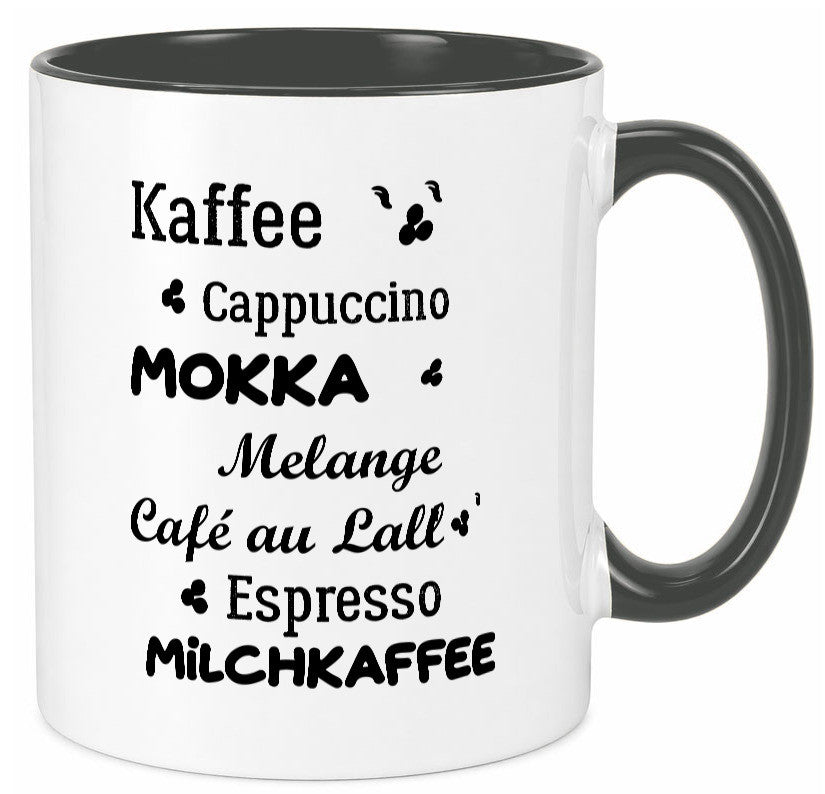 Kaffee | Milchkaffee Cappuccino Geschenk Humor Geschenkidee lustiger Spruch Tasse