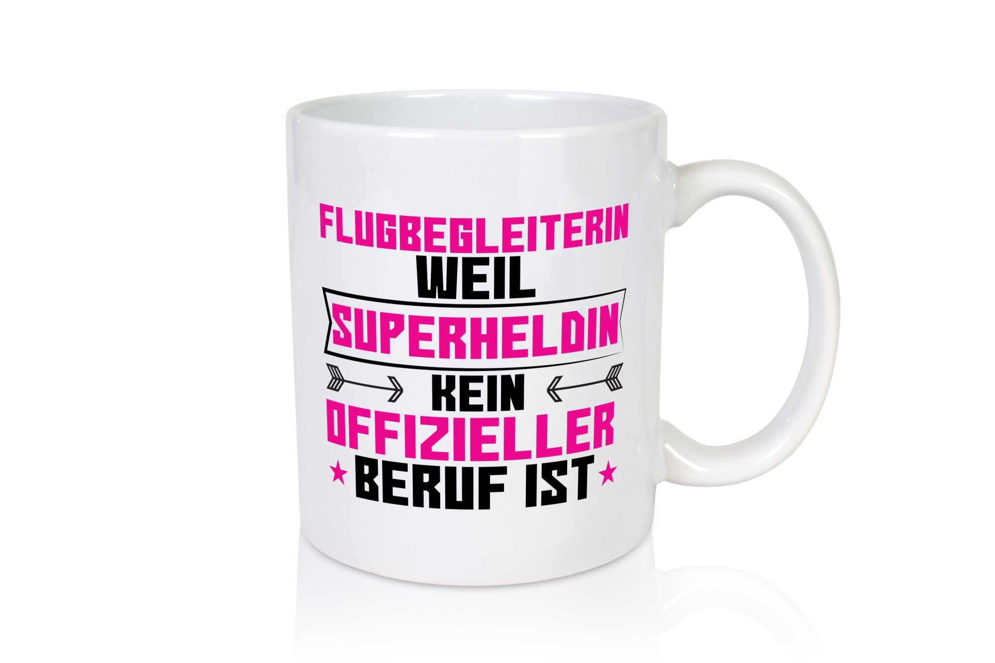 Superheldin Flugbegleiterin | Stewardess Flughafen Geschenk Humor Geschenkidee