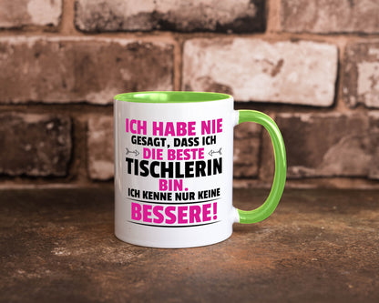 Die Beste Tischlerin | Tischlerei lustiger Spruch Geschenk Humor Geschenkidee