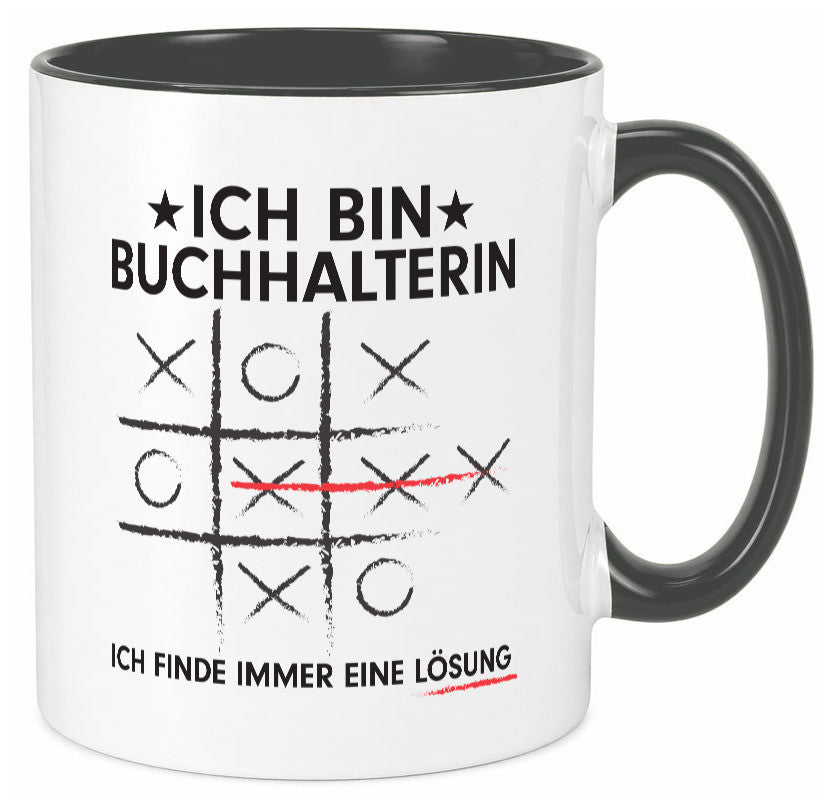 Lösung finden: Buchhalterin | Buchhaltung Humor v2 lustig Geschenkidee Geschenk
