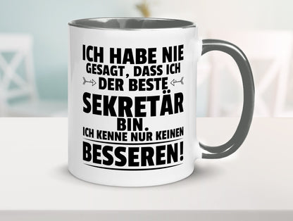 Keinen Besserer Sekretär | Büro lustiger Spruch Geschenk Arbeit Kollegen Tasse