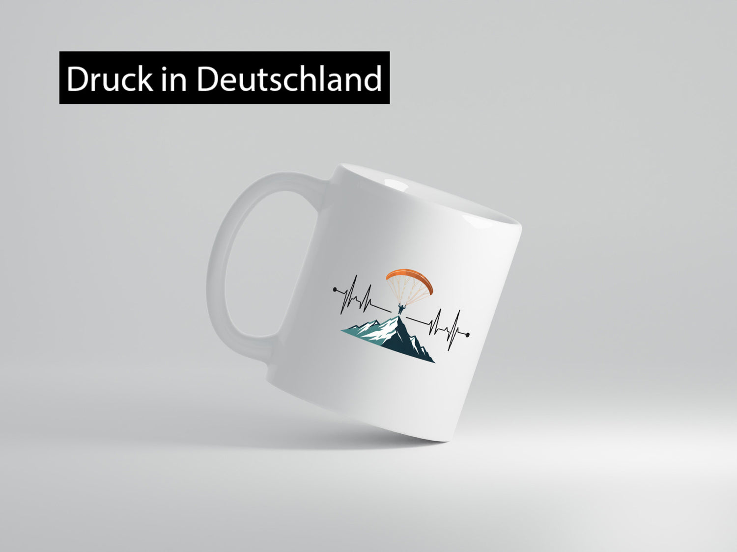 Gleitschirm | Motiv Paragleiter Gleitschirmfliegen vl10 Geschenk Humor