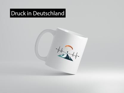Gleitschirm | Motiv Paragleiter Gleitschirmfliegen vl10 Geschenk Humor