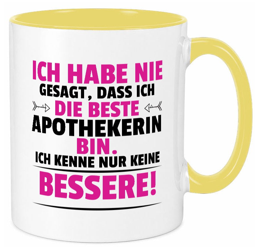 Die Beste Apothekerin | Apotheke Pharmazie Geschenkidee Humor Tasse