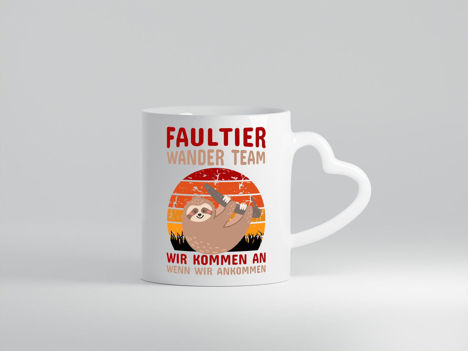 Faultier Tasse | Wander Team Wandern Spruch Berge Geschenk Tierliebhaber Humor