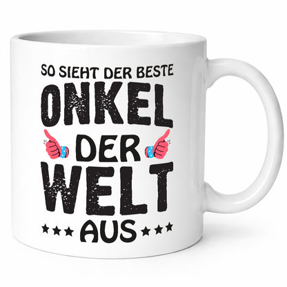 Bester Onkel der Welt | Männer Tasse Cooler Humor Geschenkidee