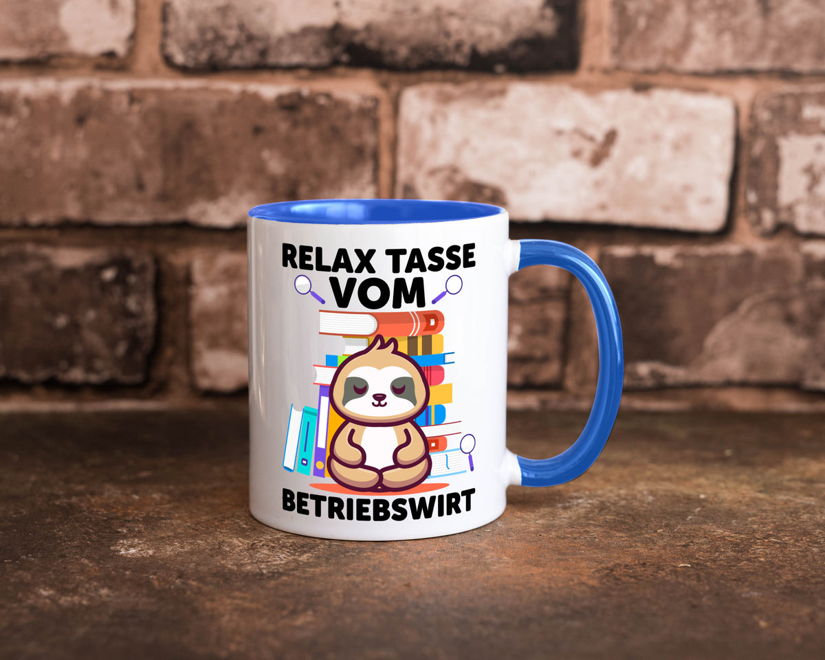 Relax Tasse: Betriebswirt | Betriebswirtschaft lustiger Spruch Geschenk Humor