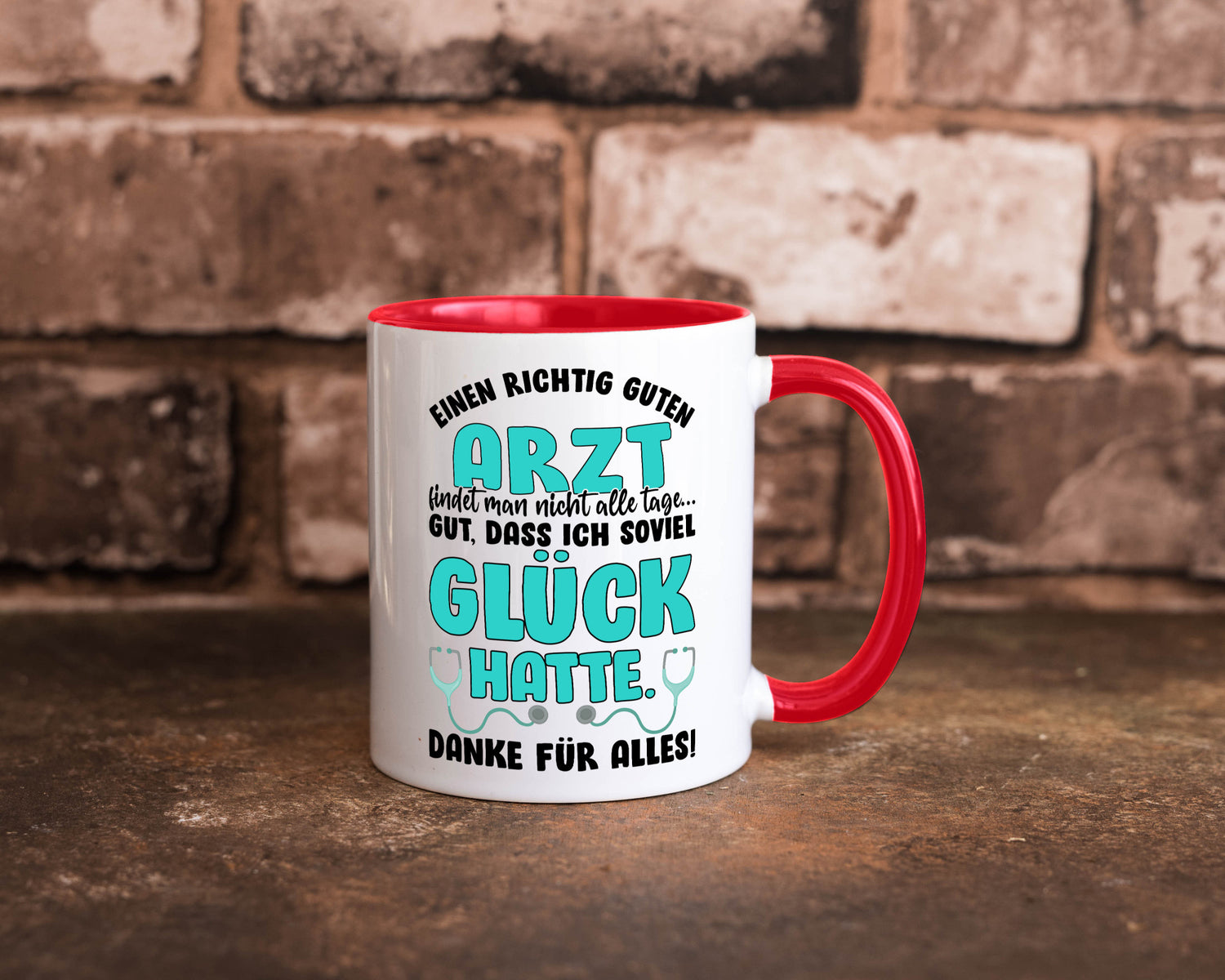 Richtig guter Arzt | Dankeschön Tasse Ärzte Spruch vl9 Humor Geschenkidee