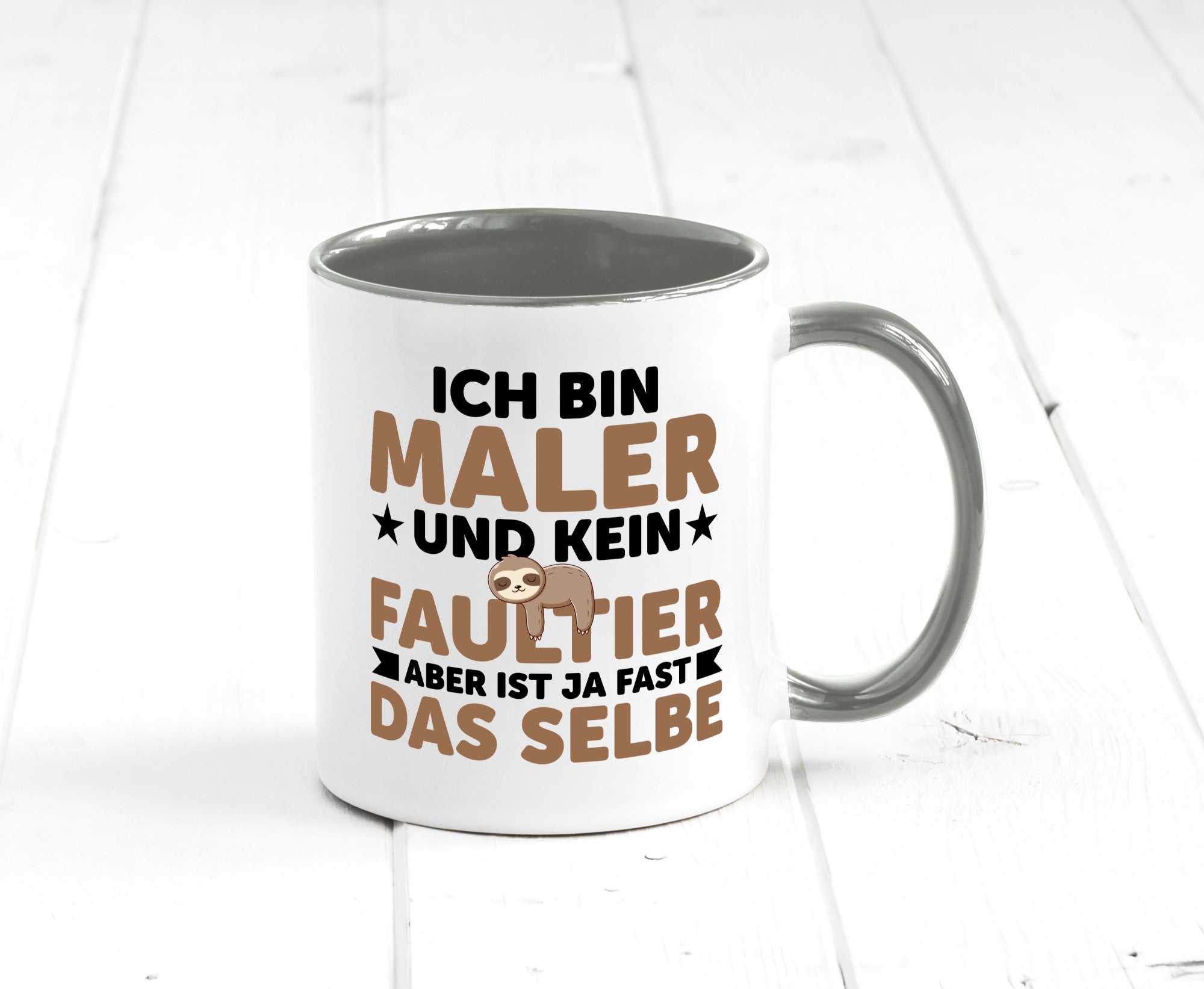 Ich bin kein Faultier: Maler | Malerei v2 lustiger Spruch Geschenk
