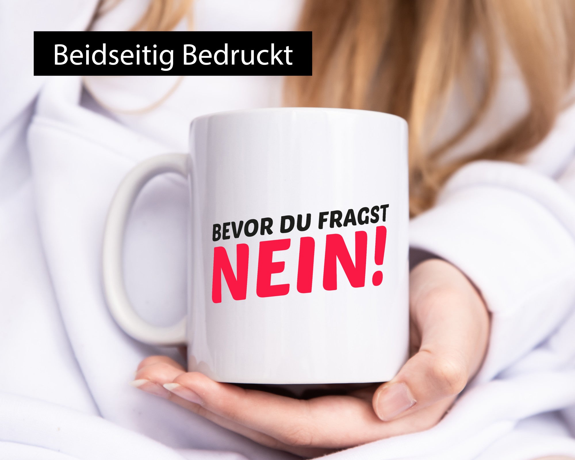 Bevor du fragst Nein | Kollegen Arbeit lustiger Spruch Geschenkidee Büro Humor