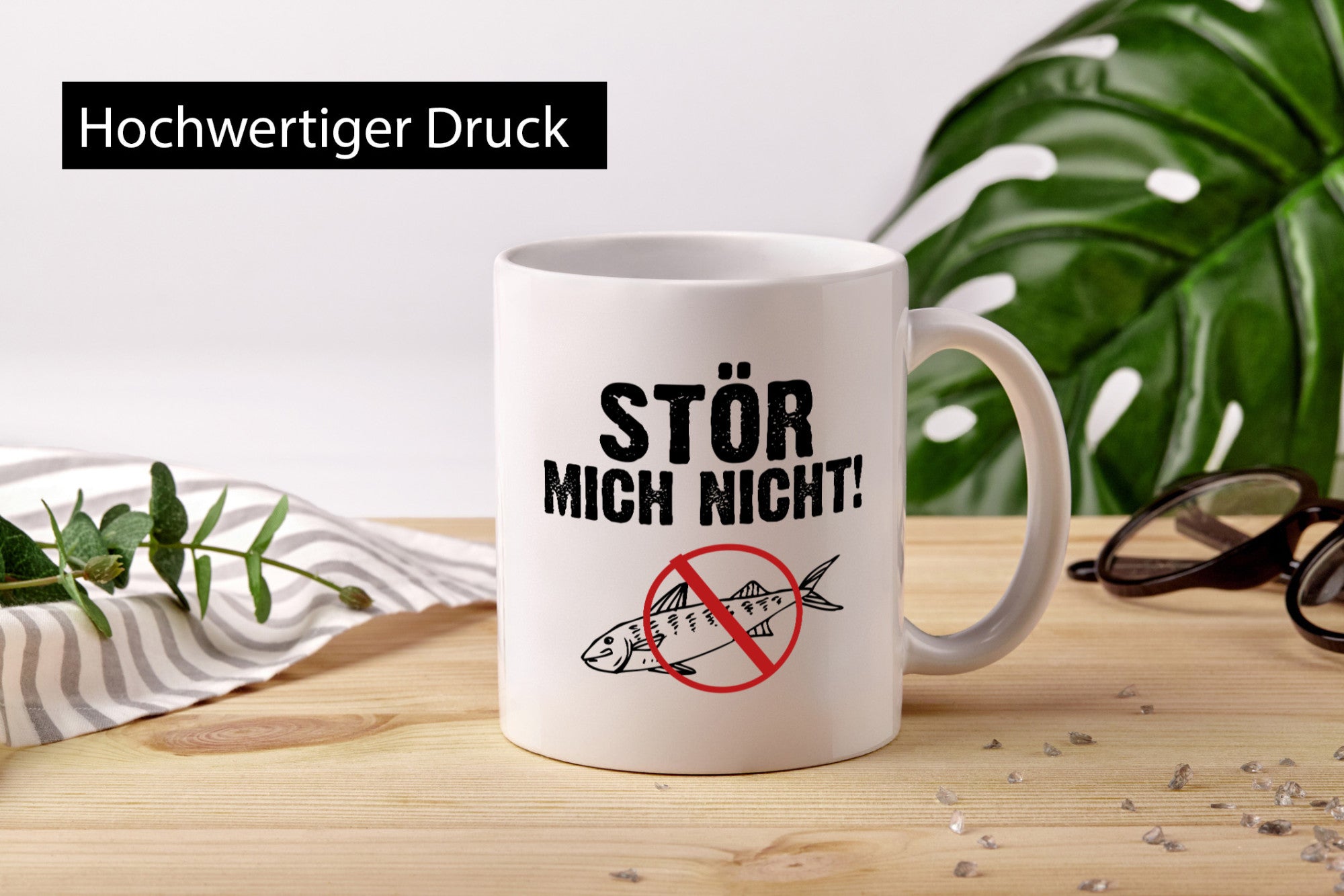Stör mich nicht | Angler Tasse Fischer Humor Angeln lustig Geschenkidee Geschenk