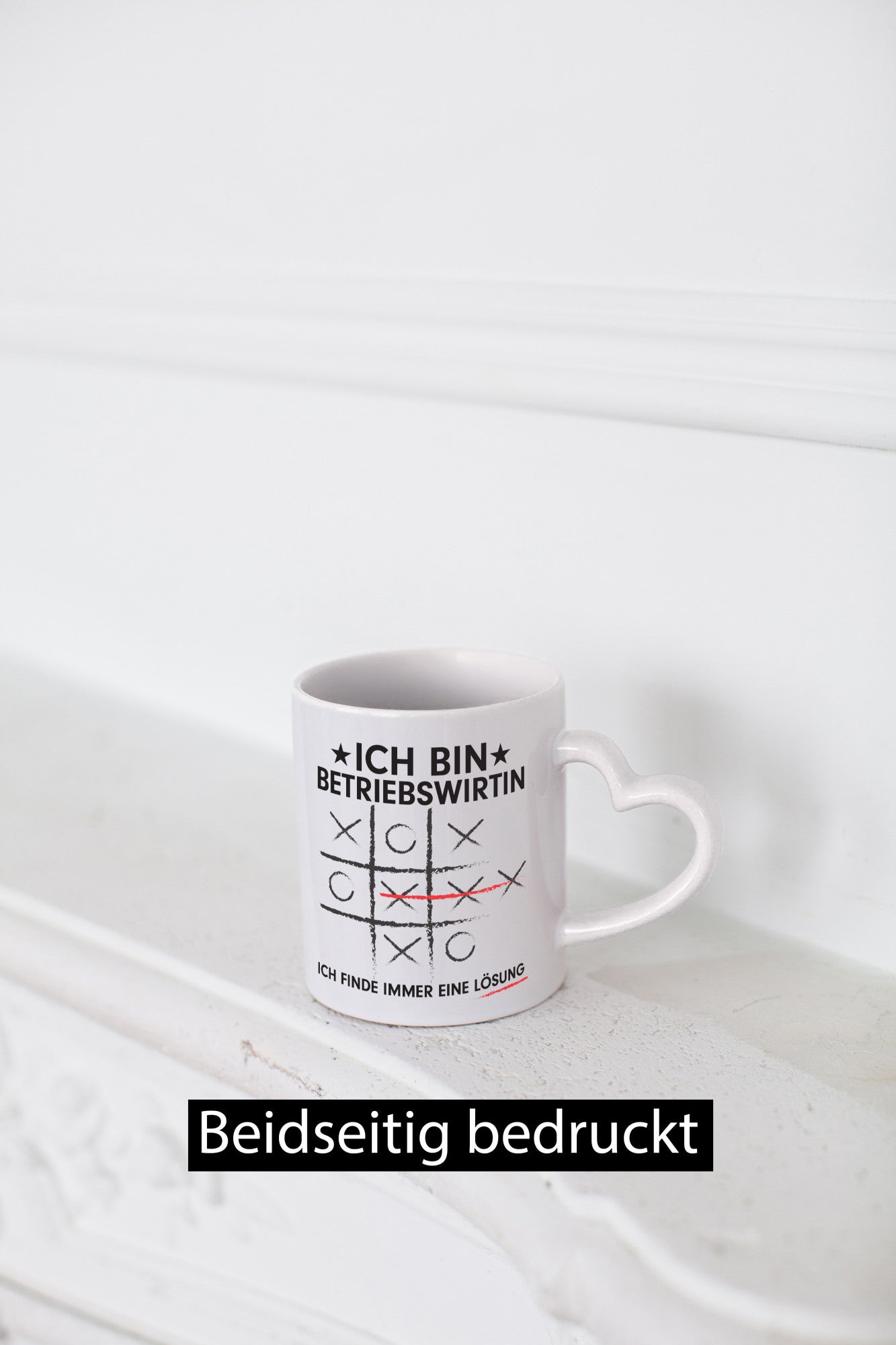 Lösung finden: Betriebswirtin | Betriebswirtschaft v2 Geschenkidee Humor Tasse