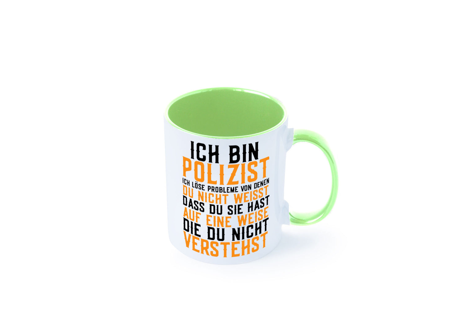 Ich bin Polizist | Polizei Beruf Job lustiger Spruch Geschenk Arbeit Kollegen