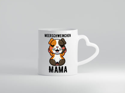 Meerschweinchen Mama Geschenkidee Familie Humor Tasse