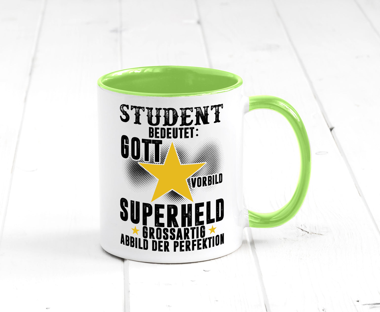 Bedeutung von Student | Universität Uni Studium Geschenkidee Humor Tasse