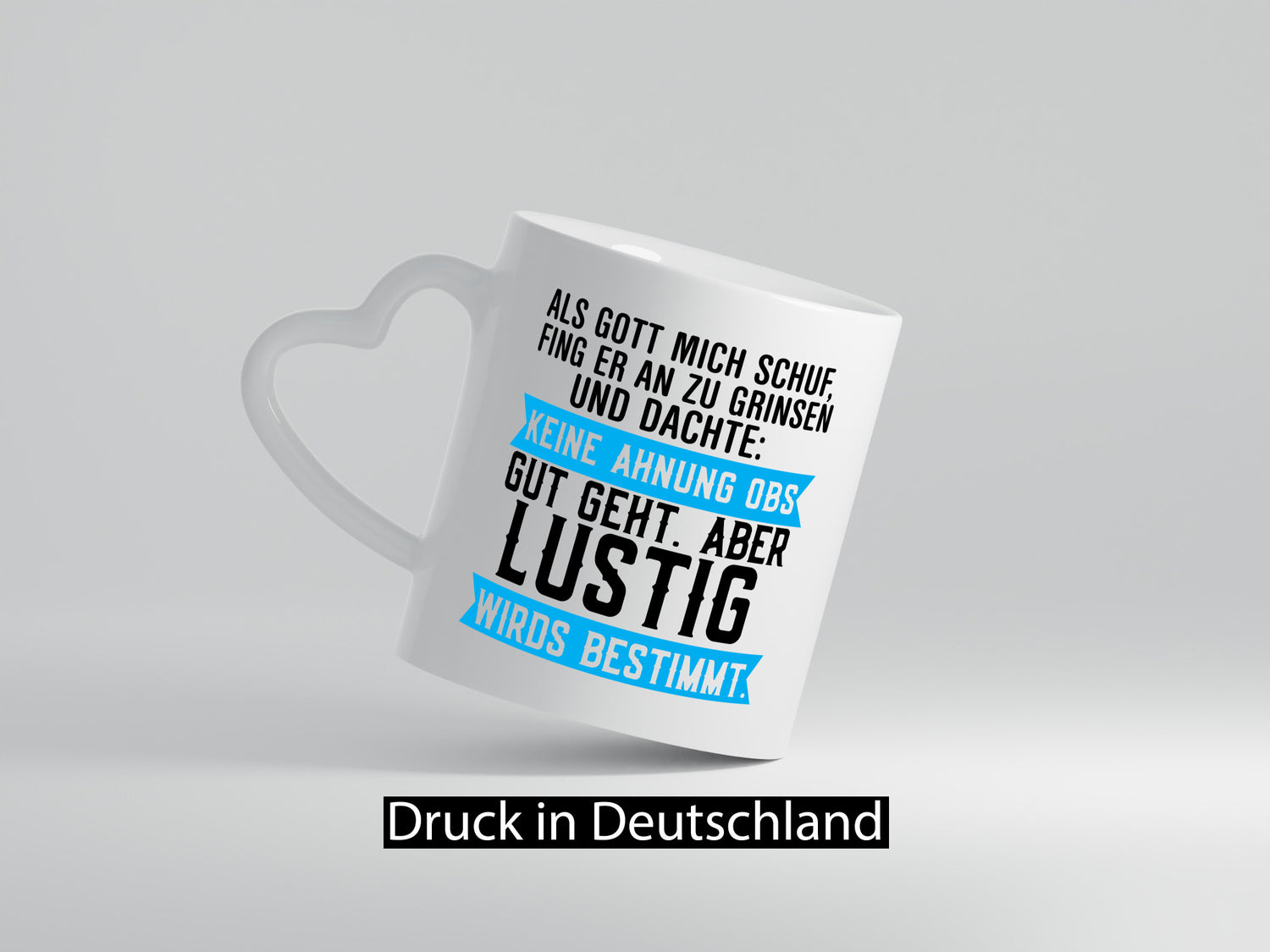 Lustig wirds bestimmt | Kollege Freunde Arbeit Kollegen Büro Geschenk Tasse