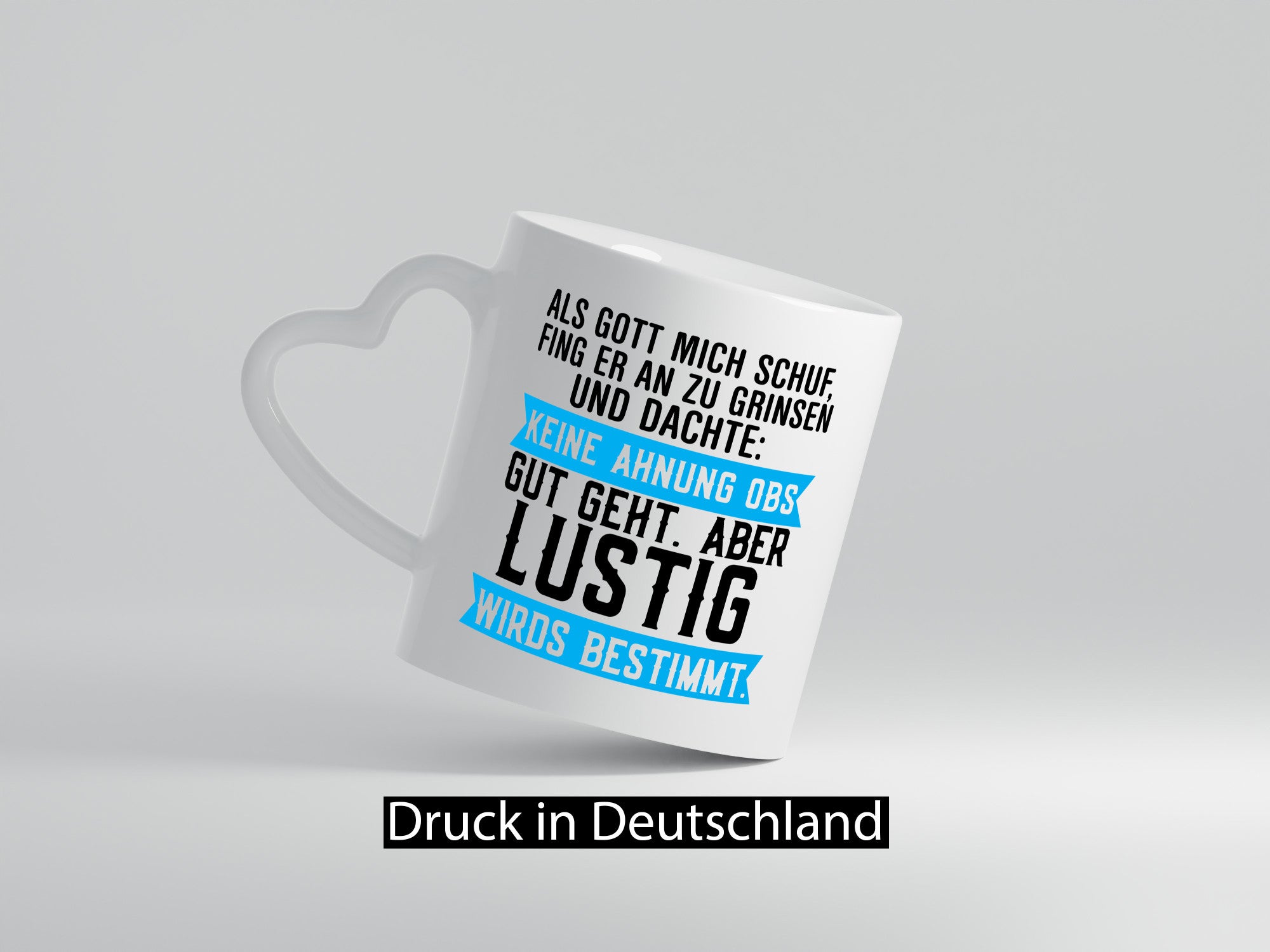 Lustig wirds bestimmt | Kollege Freunde Arbeit Kollegen Büro Geschenk Tasse