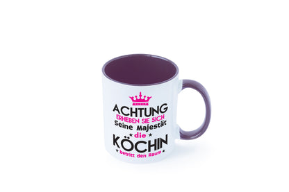 Seine Majestät Köchin | Chefköchin Chefkoch Humor Arbeit Kollegen Büro