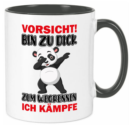 Ich bin ein Kämpfer Geschenk Humor Geschenkidee lustiger Spruch Tasse