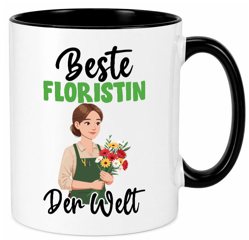 Beste Floristin | Blumen VerkÃƒÂ¤uferin Humor Geschenkidee Tasse
