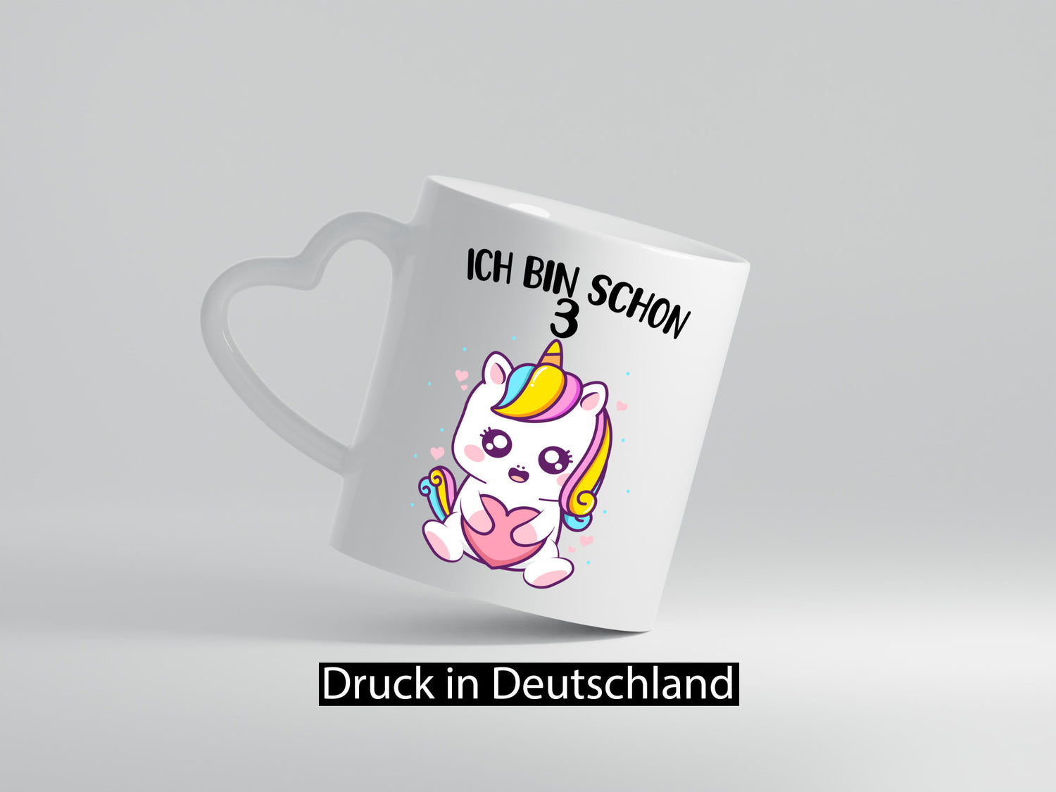 3. Geburtstag | Ich bin schon 3 Jahre Einhorn Mädchen lustig Geschenkidee