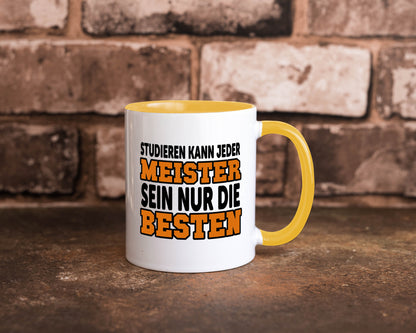 Meister | Handwerker Meisterprüfung Berufsabschluss Humor Arbeit Kollegen Büro