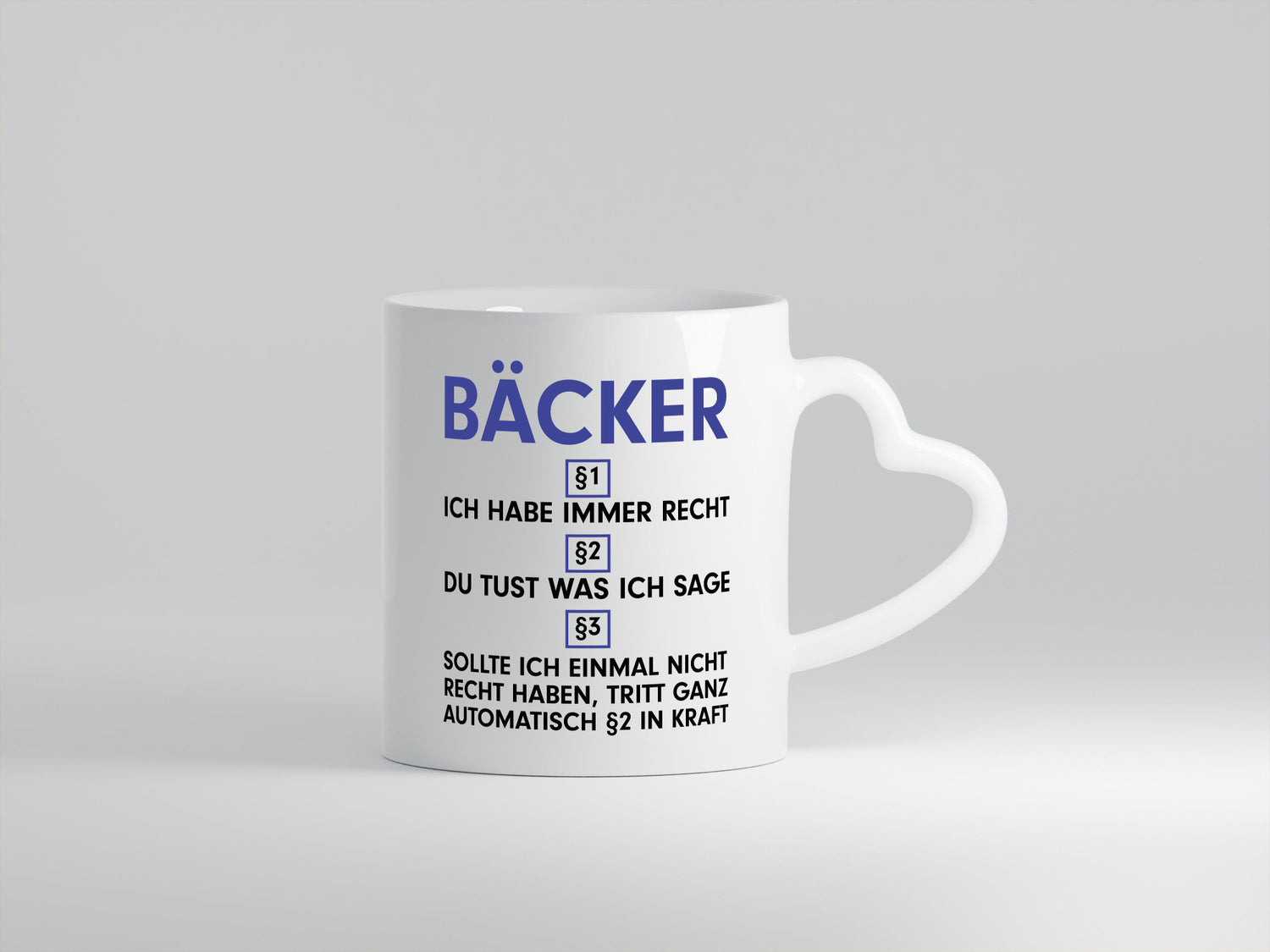Ich habe immer Recht Bäcker | Bäckerei Backen Konditor v2 lustig Humor