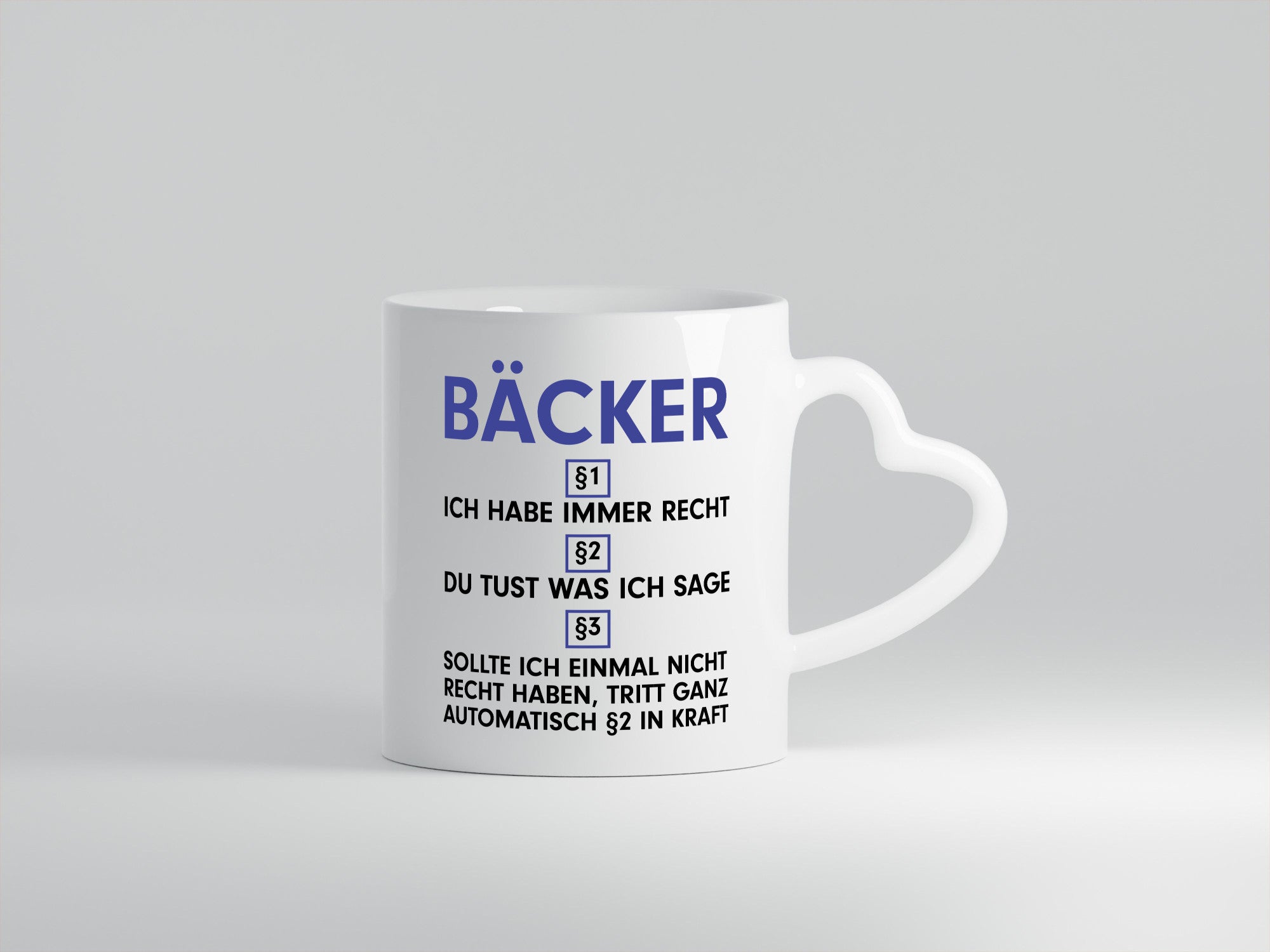 Ich habe immer Recht Bäcker | Bäckerei Backen Konditor v2 lustig Humor