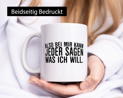 Sagen was ich will | Chef Arbeitskollege lustig Arbeit Kollegen Büro Geschenk
