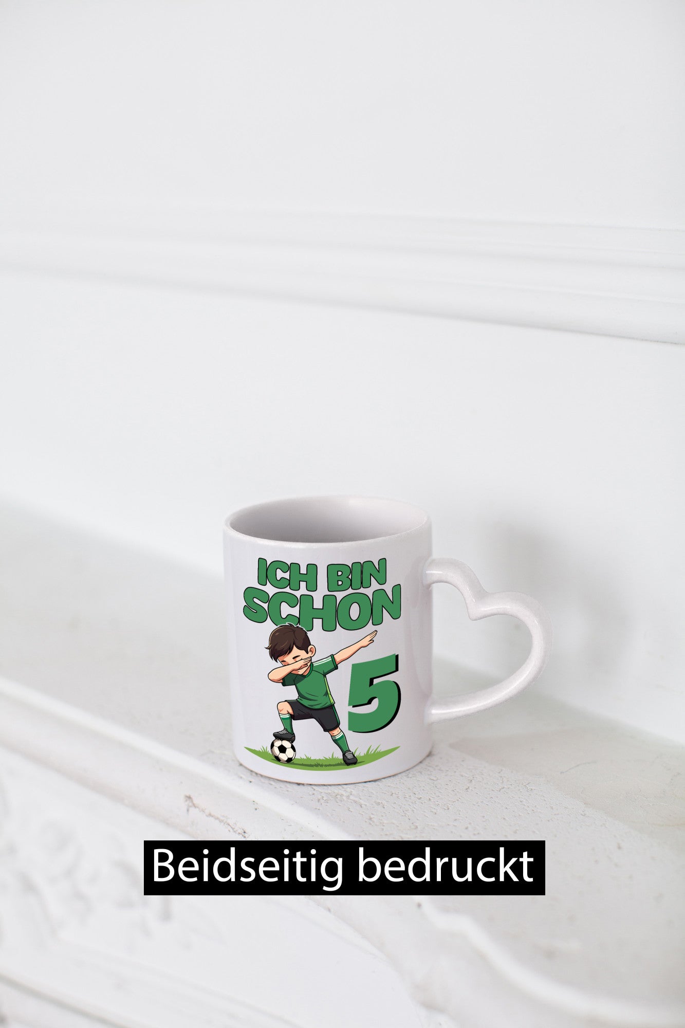 5. Geburtstag | 5 Jahre Fußballer lustiger Spruch Geschenk Geschenkidee Tasse