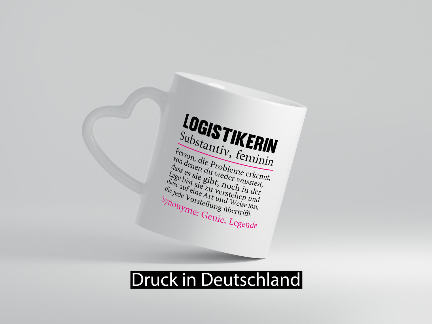 Logistikerin | Kaffee Becher Spruch Beruf Logistik lustig Arbeit Kollegen Büro
