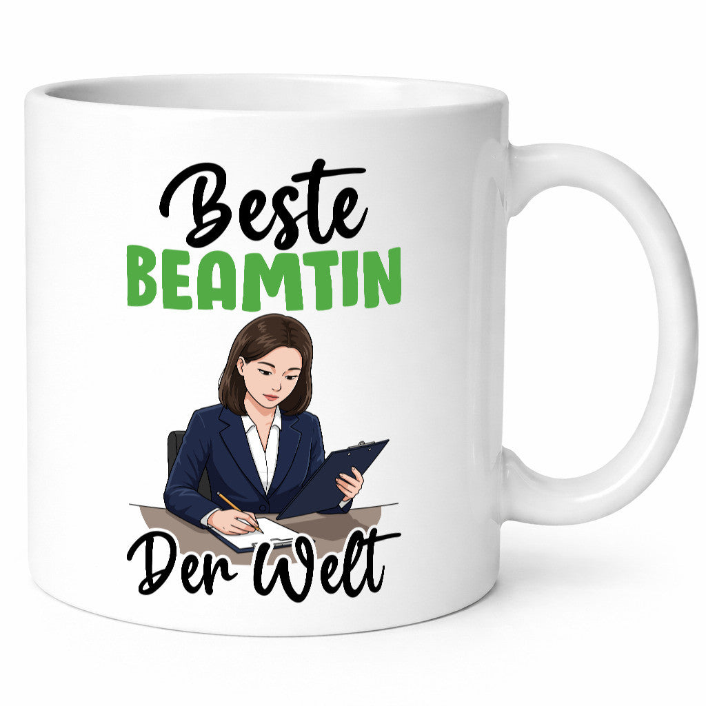 Beste Beamtin | Verbeamtung Dienst lustiger Spruch Geschenk Humor Geschenkidee
