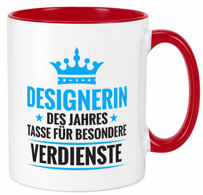 Besonderer Verdienst: Designerin | Mode Geschenk Humor Geschenkidee lustiger