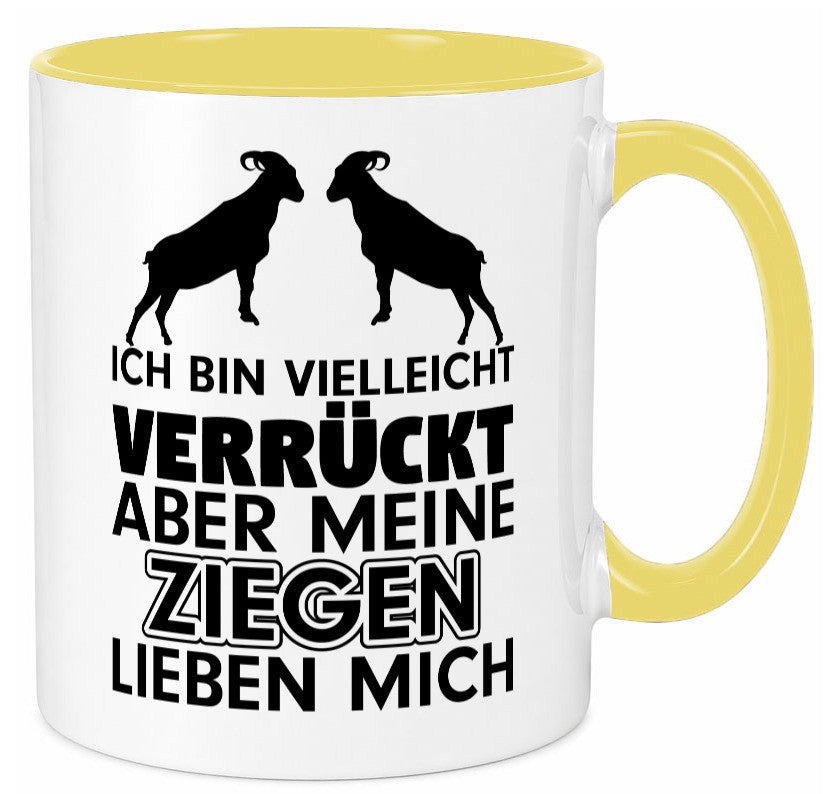 Meine Ziegen | Hirte Tasse Bauernhof Hirtin Bauer Humor Geschenkidee