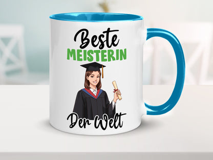 Beste Meisterin | Meisterbrief v2 Geschenk Humor Geschenkidee lustiger Spruch