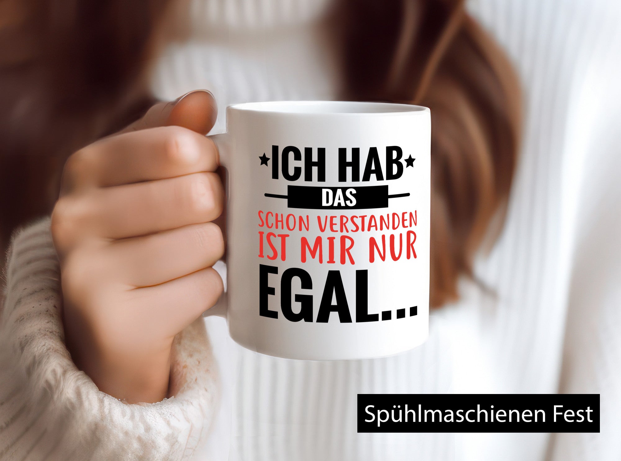 Ich habe Verstanden Geschenk Humor Geschenkidee lustiger Spruch Tasse