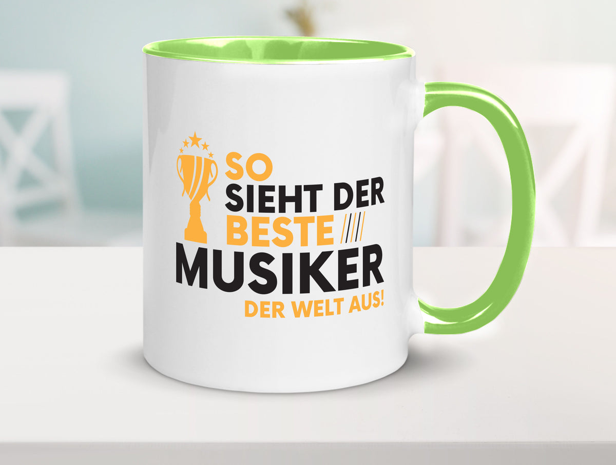 Der Weltbeste Musiker | Musik Musikant lustig Humor Geschenkidee Geschenk Tasse
