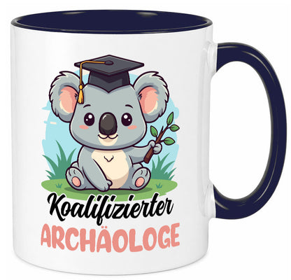 Koalifizierter Archäologe | Archäologie Forscher Geschenk Humor Geschenkidee Tasse