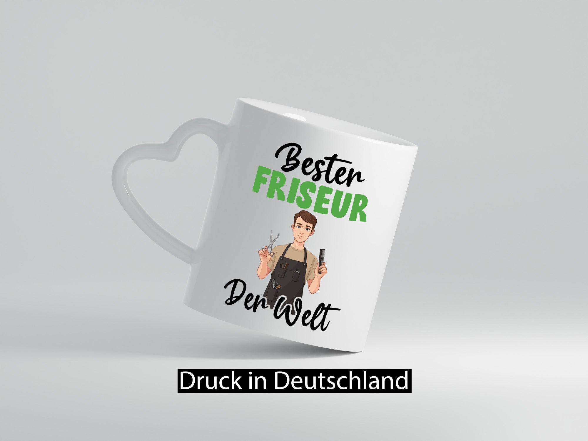 Bester Friseur | Frisuer lustiger Spruch Geschenk Humor Geschenkidee Tasse