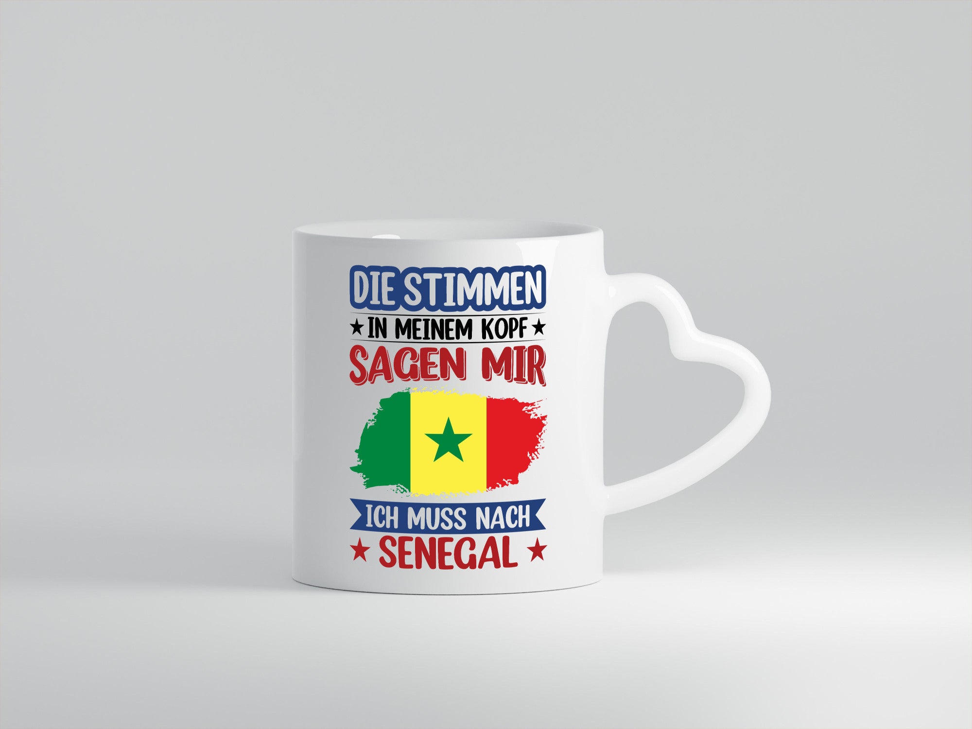 Senegal | Urlaub Stimmen in meinem Kopf Traumland v2 lustig Humor Geschenkidee