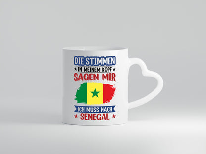Senegal | Urlaub Stimmen in meinem Kopf Traumland v2 lustig Humor Geschenkidee