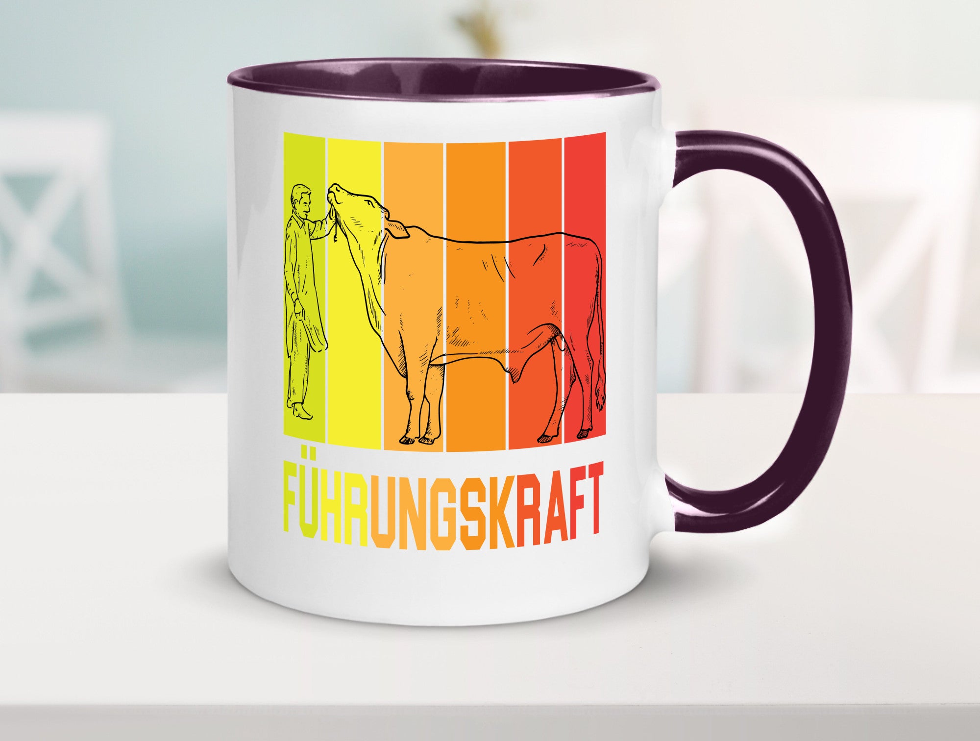 Führungskraft | Farmer Bauernhof lustig Humor Geschenkidee Geschenk Tasse