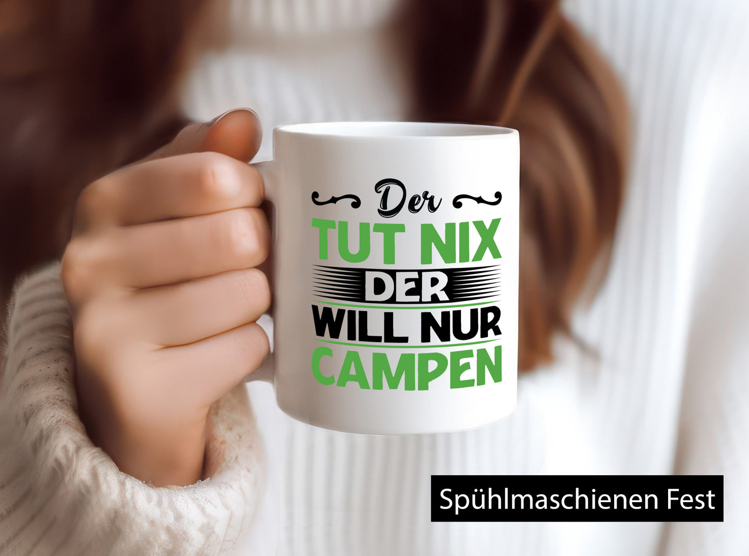 Der tut nix will nur Campen | Camping Abenteuer Geschenk Humor Geschenkidee