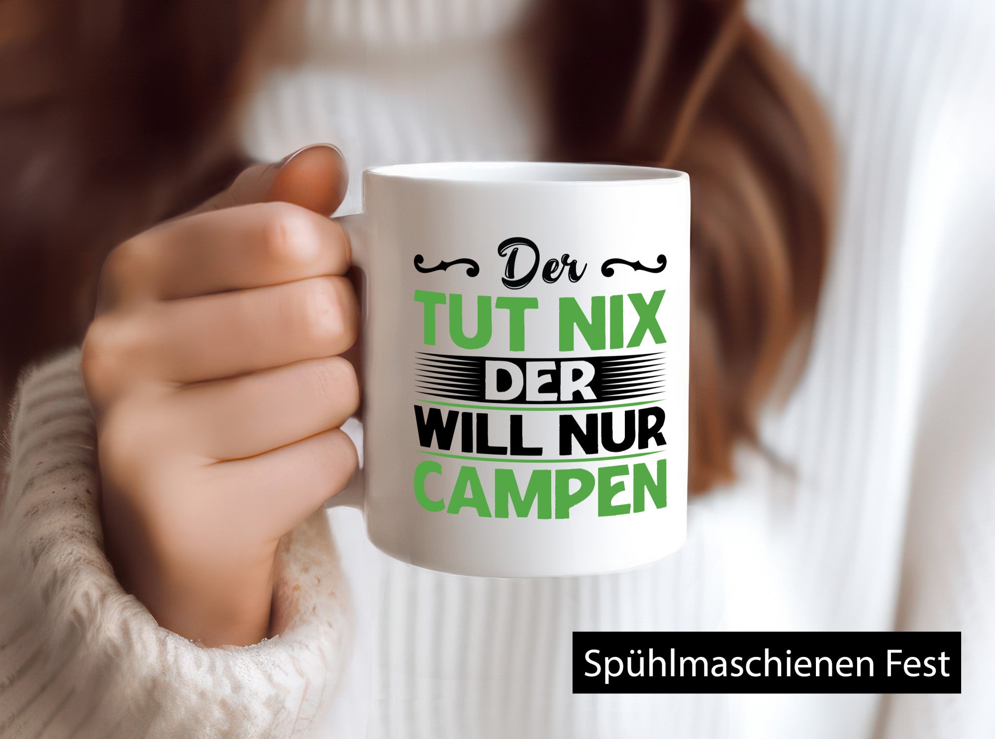 Der tut nix will nur Campen | Camping Abenteuer Geschenk Humor Geschenkidee