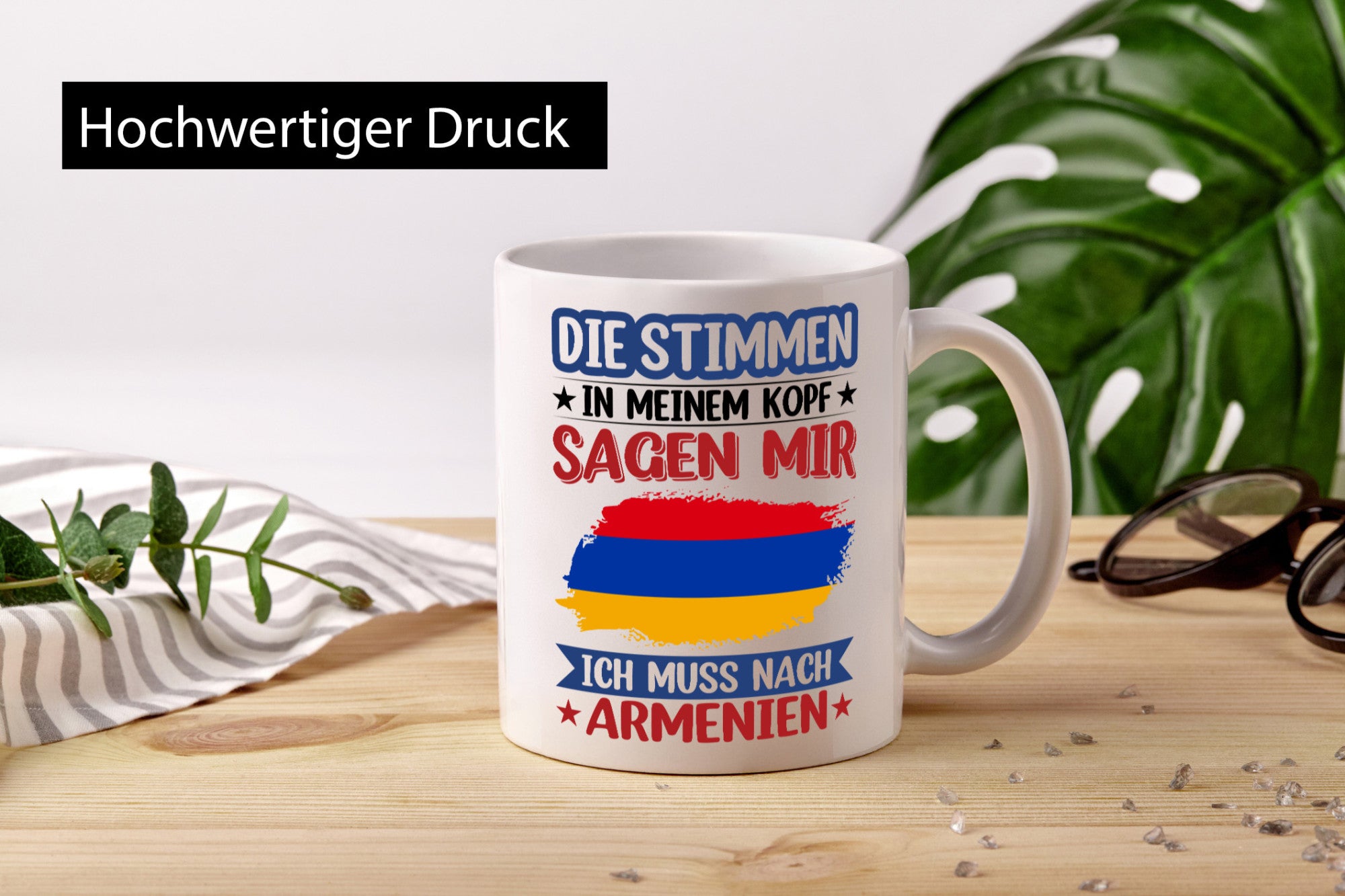 Armenien | Urlaub Stimmen in meinem Kopf Traumland Humor Geschenkidee Tasse